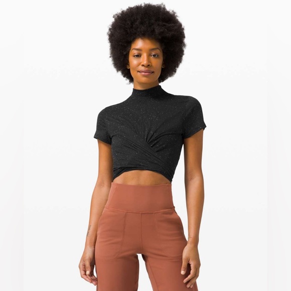 Lululemon Time to Restore Mock Neck Short Sleeve - Picture 2 of 6